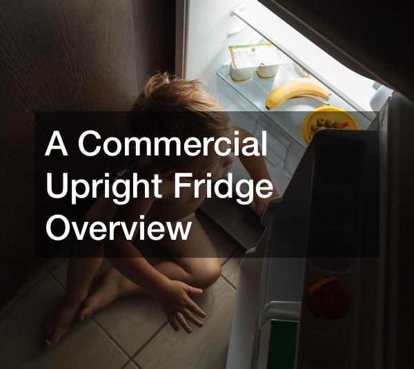 A Commercial Upright Fridge Overview