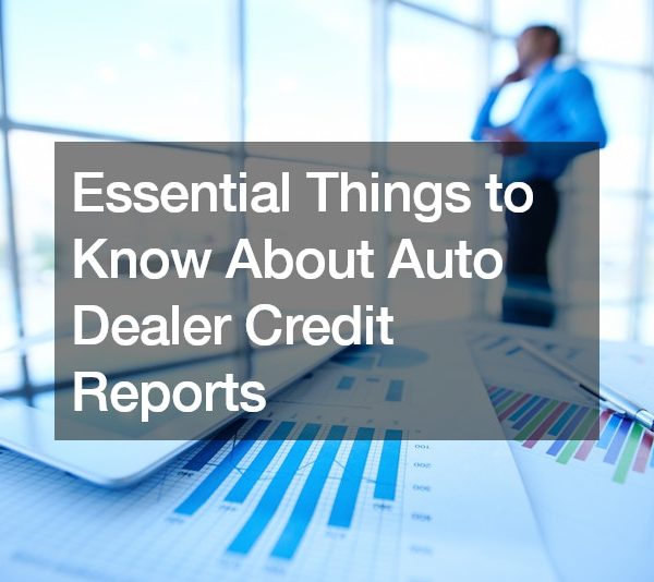 Essential Things to Know About Auto Dealer Credit Reports